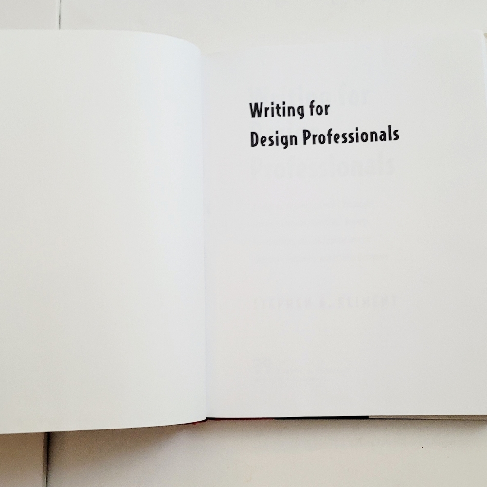 Writing for Design Professionals Book - Picture 3 of 8
